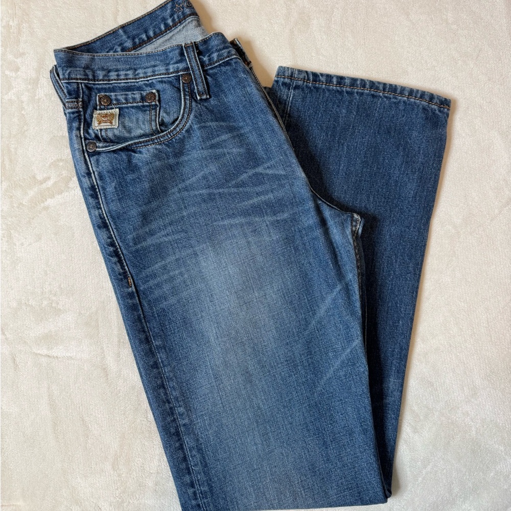 Cinch Trenton Men’s Blue Denim Jeans Straight Fit 31 x 32